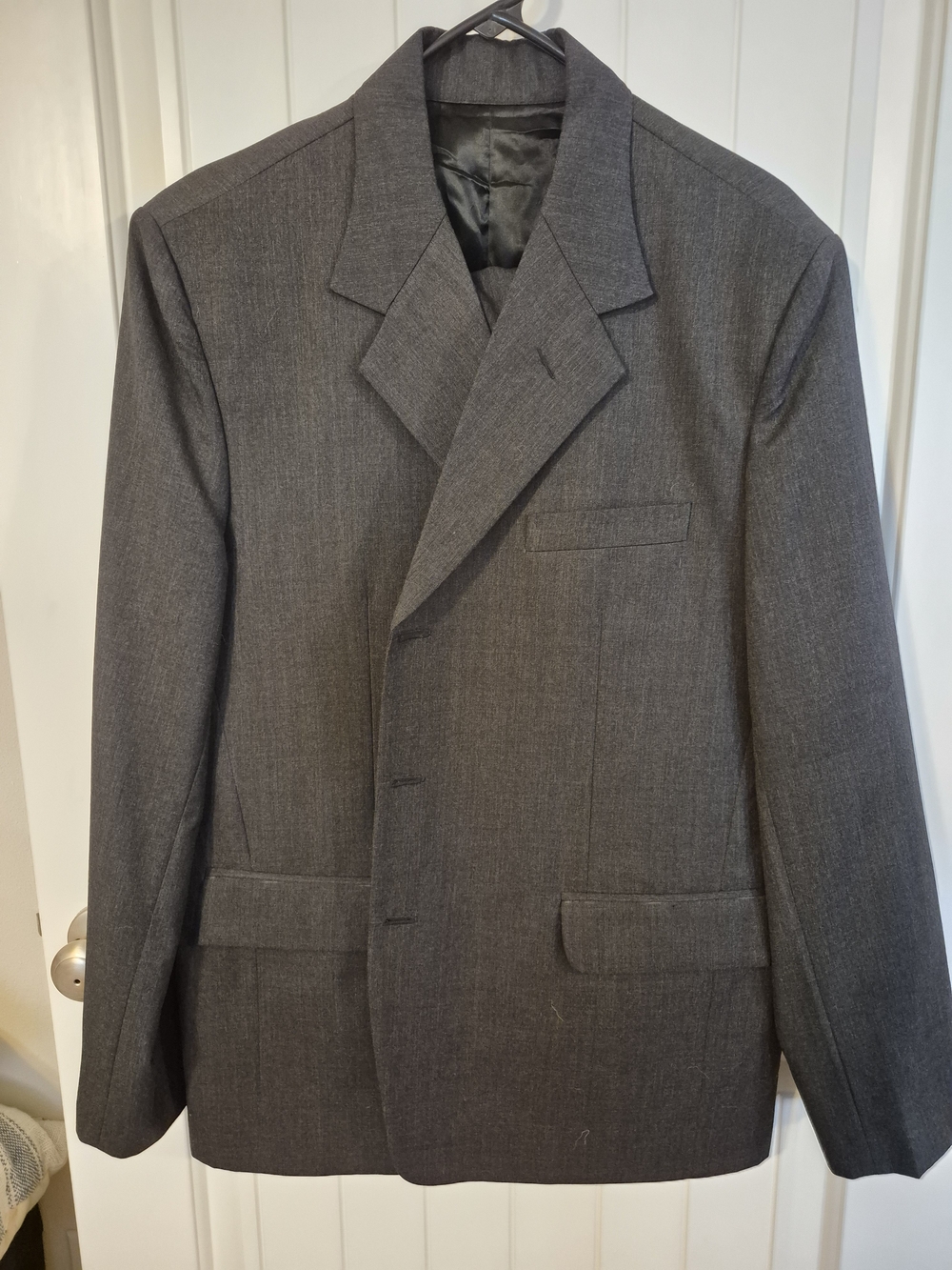 Mens Classic Gray Suit